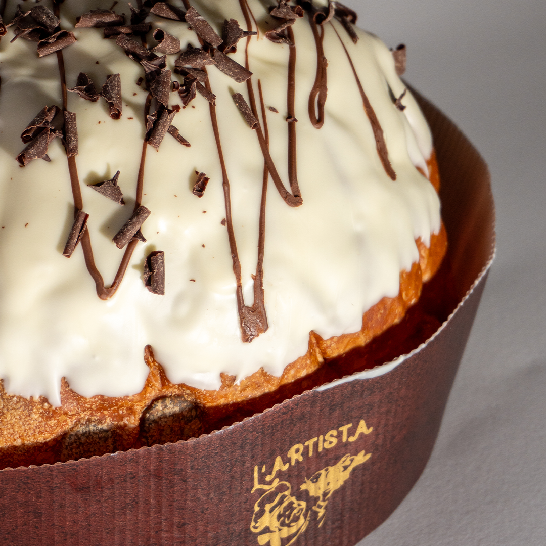 Panettone artigianale - Tre cioccolati