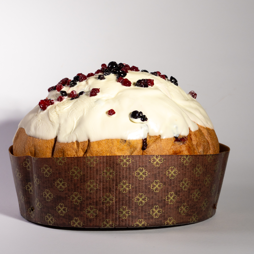 Panettone artigianale - Cioccolato bianco e frutti di bosco