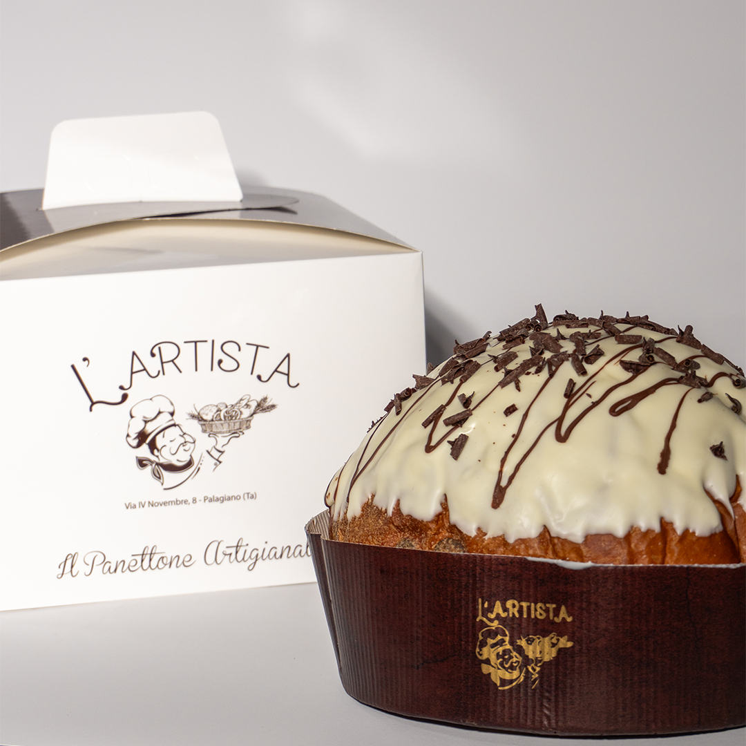 Panettone artigianale - Tre cioccolati