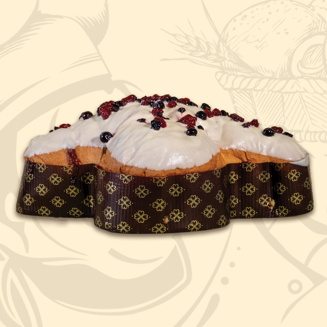 Colomba artigianale - Cioccolato bianco e frutti di bosco