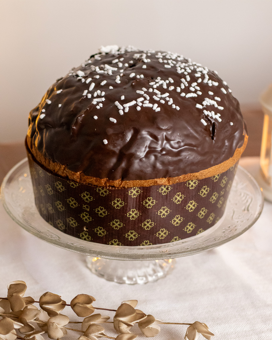 FONDENTE E PERA CANDITA | Panettone artigianale 1kg