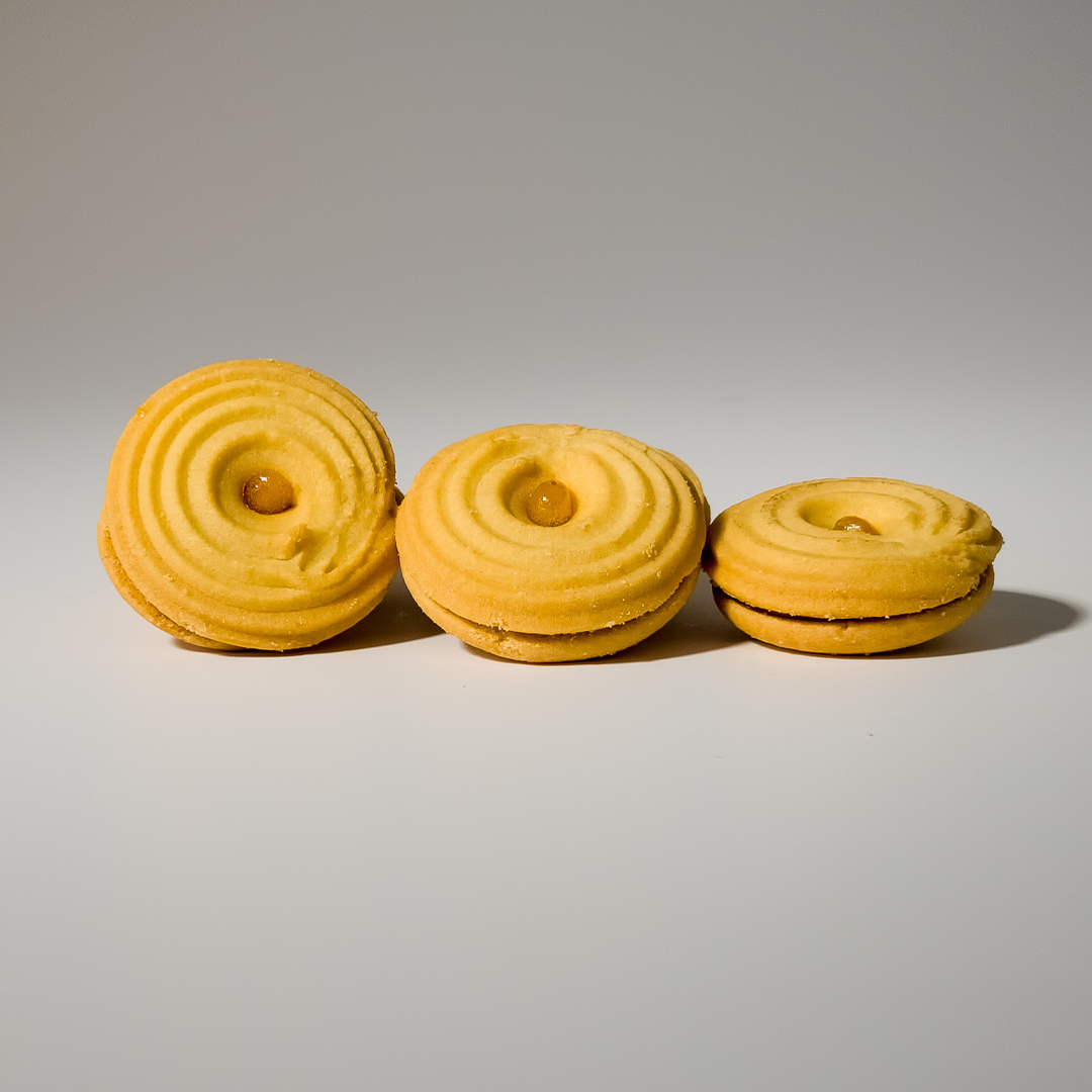 Trottole con confettura di albicocca