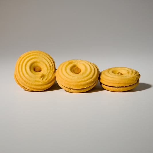 Trottole con confettura di albicocca